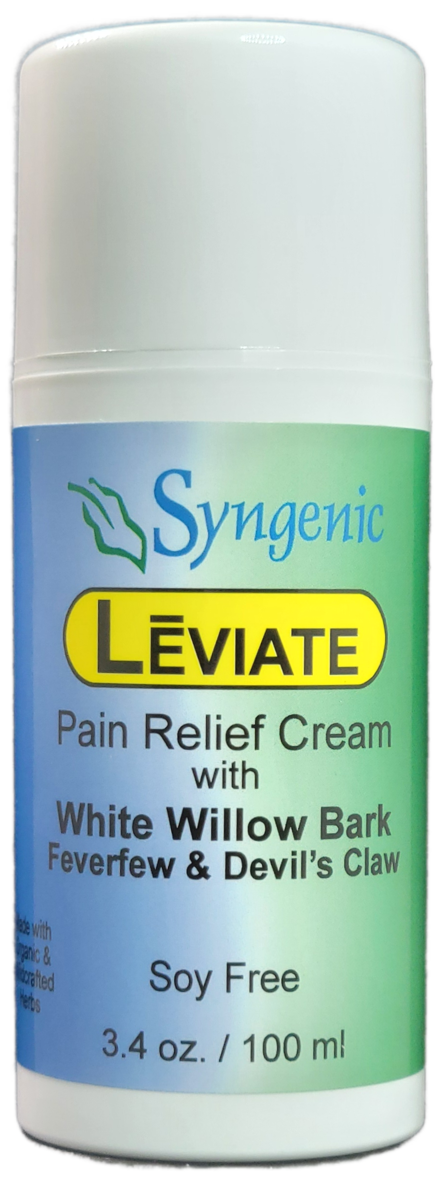 Leviate Pain Relief Cream with White Willow Bark Feverfew & Devil’s Claw