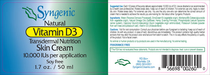 Vitamin D3 Transdermal Supplement