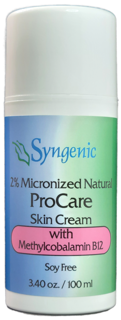 ProCare B12 (Methylcobalamin) Natural Progesterone Cream