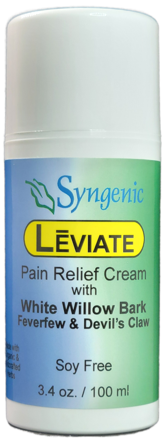 Leviate Pain Relief Cream with White Willow Bark Feverfew & Devil’s Claw