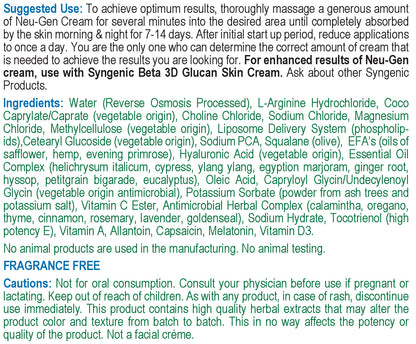 Neu-Gen Cream for Neuropathy and Nerve Pain